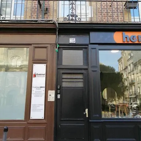 Charmant Studio -Dieppe Centre Exterior foto